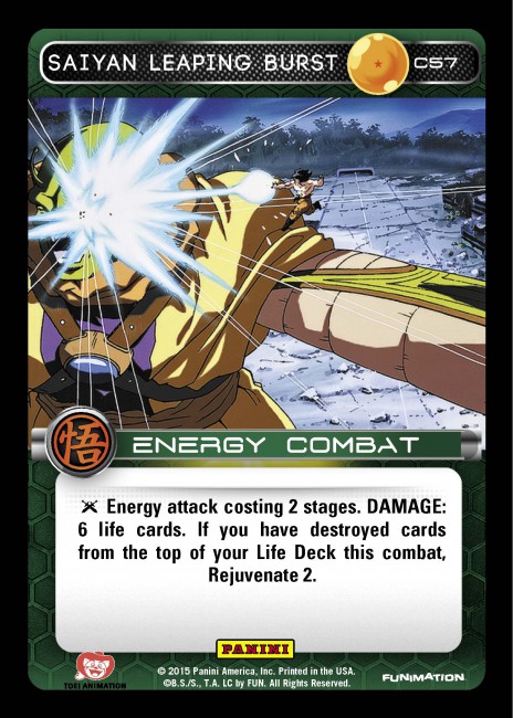 Saiyan Leaping Burst (FOIL)